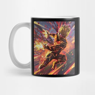 Pitching Roots: Groot Vs Cleveland Indians Mug